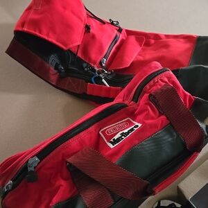 Marlboro Red and Black Men's Bag